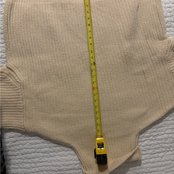 Free People Cream Cowl Neck Sweater - Picture 6 of 6